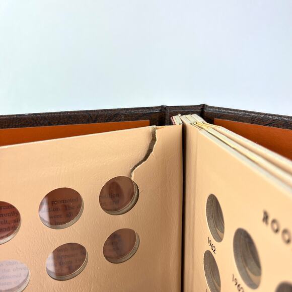 Dansco Roosevelt Dimes Coin Notebook Album - Picture 4 of 5